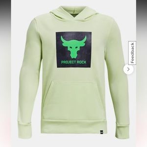 Under Armour Boys' Project Rock Rival Fleece Theme
Hoodie
PROJECT ROCK